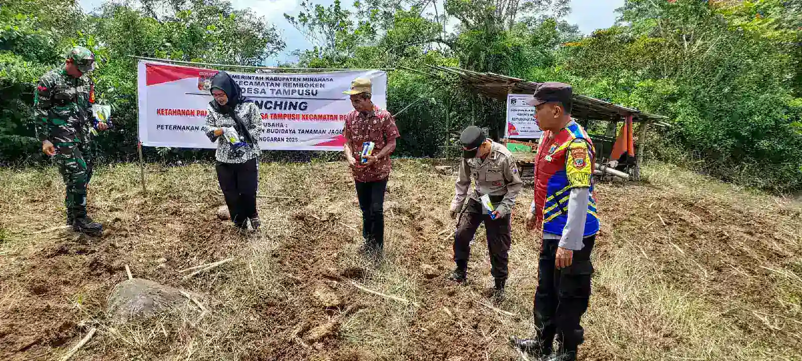 Desa Tampusu Luncurkan Program Ketahanan Pangan Berbasis Potensi Lokal